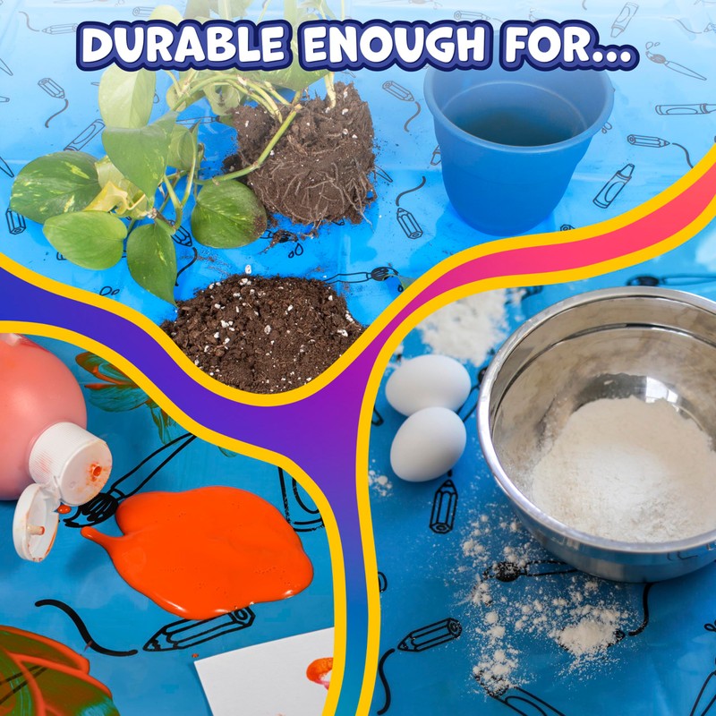 Ready 2 Learn Messy Mat | Protect Tables and Floors