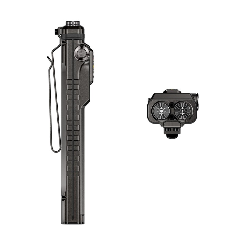 RovyVon E90 Flat EDC Flashlight, USB-C Rechargeable 3500 Lumens High