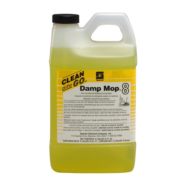Damp Mop 8 Clean On The Go Dispensed # 473602, 4-2Liter -(1 CASE)