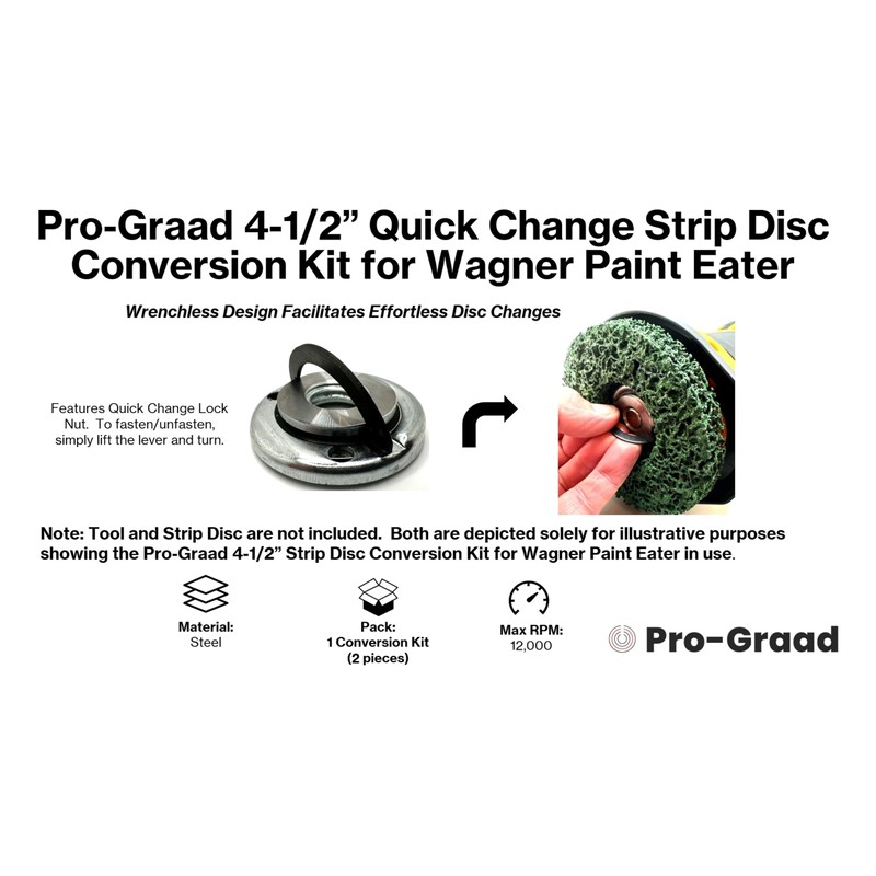Pro-Graad Universal Strip Disc Conversion Kit for Wagner PaintEater -