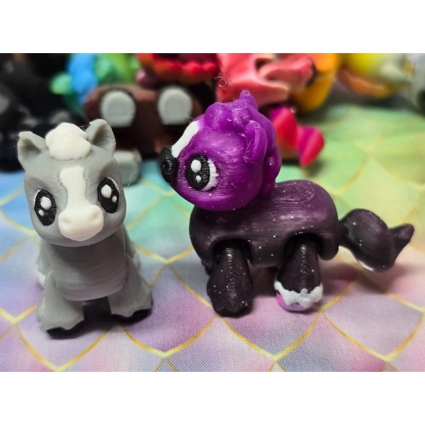 Mystery Tiny Pony Gachapon, 3D printed articulated mystery pony. 5