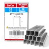 SimCos 20 Gauge 304 Stainless Steel T/50 Staples - 3/8"