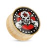 Coolbodyart Saddle Plug Rock Star Rebel Maple 8 Mm –