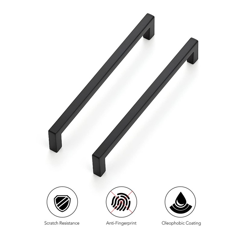 Ravinte 5 Pack Solid 6-1/4 Inch Center to Center Slim