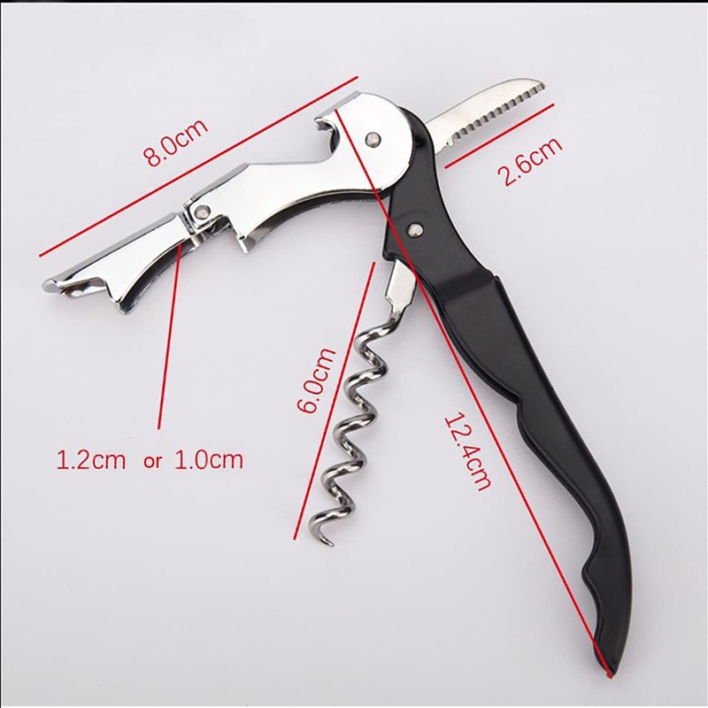 Waiter Corkscrew Professional Wine Opener with Foil Cutter,Manual Wine Bottle