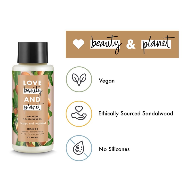 Love Beauty and Planet Hydrate Hair Shampoo 400ml