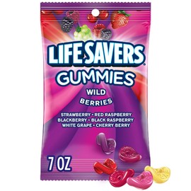 LIFE SAVERS Wild Berry Gummy Candy Variety Pack, Assorted Candy Variety Pack, Bulk, 7 oz (12 Bags of Gummies)