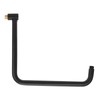 Shower Head Extension with Flange S Shape Shower Arm Wall