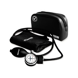 Checkatek Baumanmetro Aneroide Popular, Manmetro de Fcil Lectura, Brazalete Nylon Reforzado, Manguera y Perilla en Silicn, Vlvula de Alta Durabilidad 