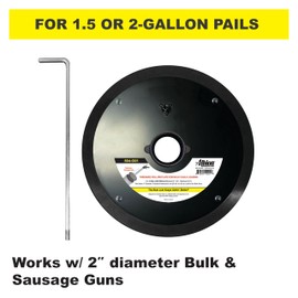 Albion Engineering 504-G01 Threaded Follow Plate for 2 Gallon Pail