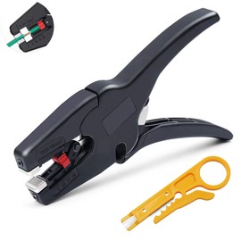 Fleymu Wire Stripper, Multifunctional Self-Adjusting Wire Stripping Tool, Hand Tool for Electricians, Wire Cutter 0.03-10 mm², and Small Wire Stripper Pliers, Wire Stripper for Electricians