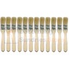 12 x One Inch Paint Brushes 1" | 25mm Disposable