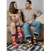 TODO Colours Socks Funny with Motif for Men and Women