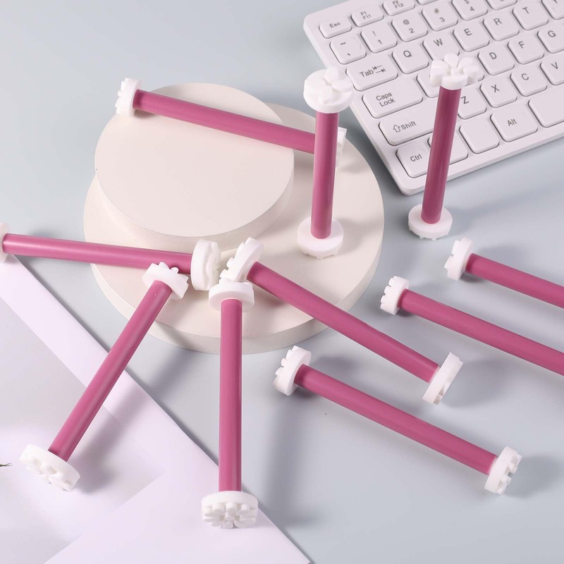 10pcs Dual-Ended Flower Dotting Tools, 20 Shapes Plastic Dotting Pens