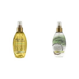 OGX. Tratamiento Capilar Renovador de Aceite de Argan 118 ml + OGX. Tratamiento Capilar Nutritivo de Aceite de Coco 125 ml