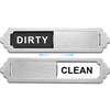Dishwasher Magnet Clean Dirty Sign, High Strength Magnetic Effect, Made