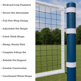 BSN Volleyball Tension Strap,Blue,White,1 x 1 x 1