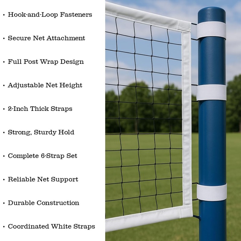 BSN Volleyball Tension Strap,Blue,White,1 x 1 x 1