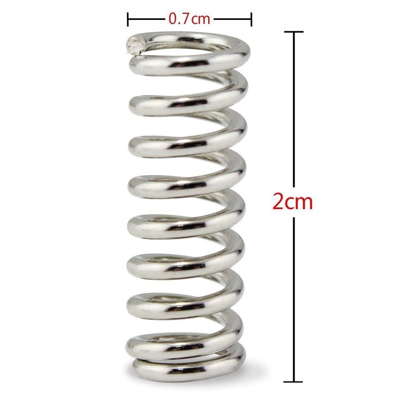 DollaTek 3D Printer Accessories Feeder Heated Bed Compression Spring for