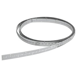 Lock LBP23H Bisagra de Piano con Orificios, 1 1/4" X 3.5 m