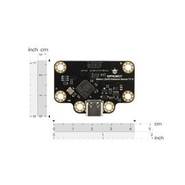8x8 Matrix ToF 3D Distance Sensor | Onboard RP2040 & VL53L7CX | 64-Pixel Depth Imaging | 3.5m Range & 60° FOV | I2C/UART/USB-C | Compatible with Arduino, Raspberry Pi, ESP32