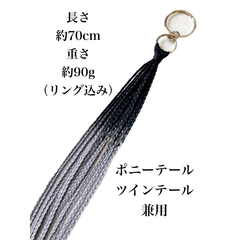 Extension Braid 12 Braids, Ponytail, Twin Tail, Special Hair Salon
