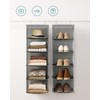 SONGMICS Hanging Closet Organizer, Hanging Storage Shelves, Hanging Closet Shelves,