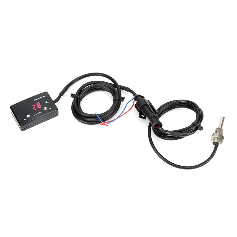 1/8in NPT Sensor Digital Water Temperature Gauge Display Turbo Diesel