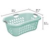 STERILITE Laundry Basket, Aqua