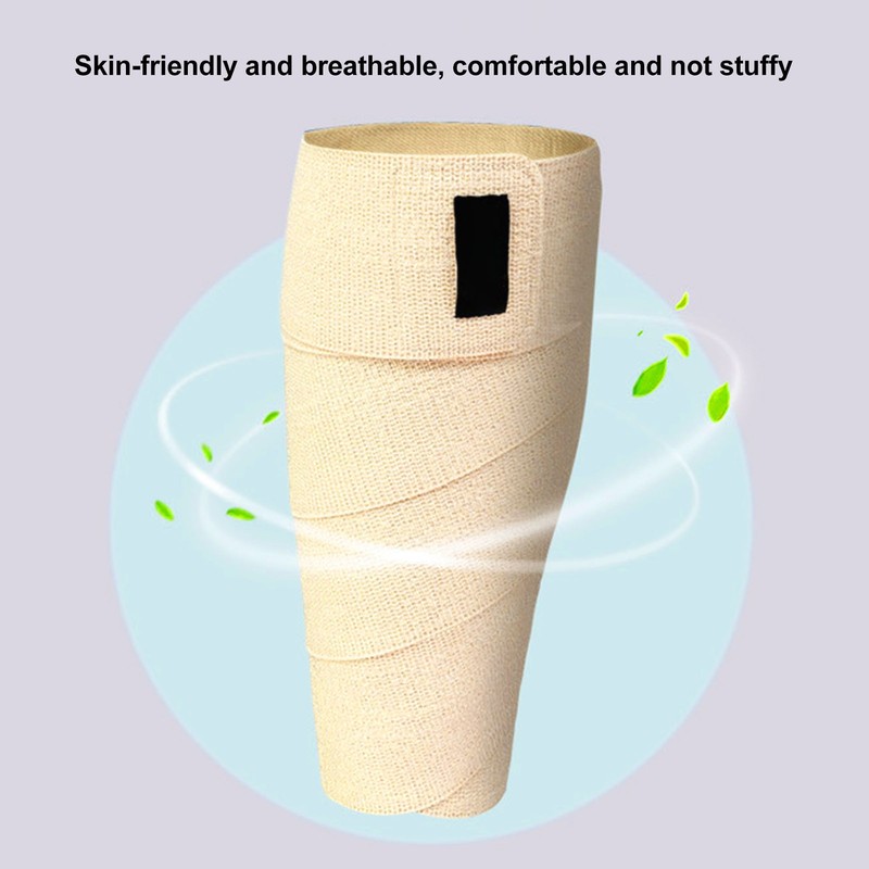 Thigh Trimmer Light Yellow 7cm Wide Elasticity Comfortable Thigh Root