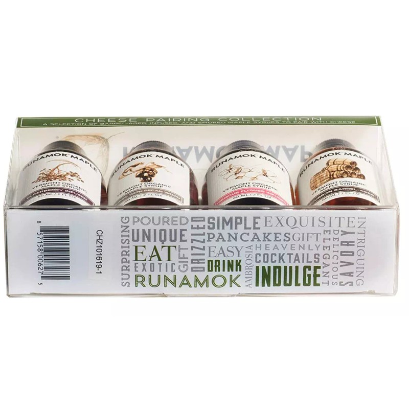 Runamok Organic Vermont Maple Syrup Sampler | Cheese Pairing Collection