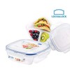 Lock & Lock Plastic Food Storage Containers - Square -