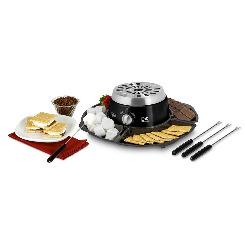 Kalorik 2-in-1 Smores Maker, with Chocolate Treat Fondue Melt Feature,