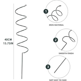 4PCS Tomato Twist Stake, 2025 Spiral Tomato Stakes, Reusable Climbing Plant Stake Tower for Tomatoes & Vines (4PCS)