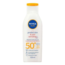 Protector Solar Corporal Nivea Sun Piel Sensible 125ml Prote