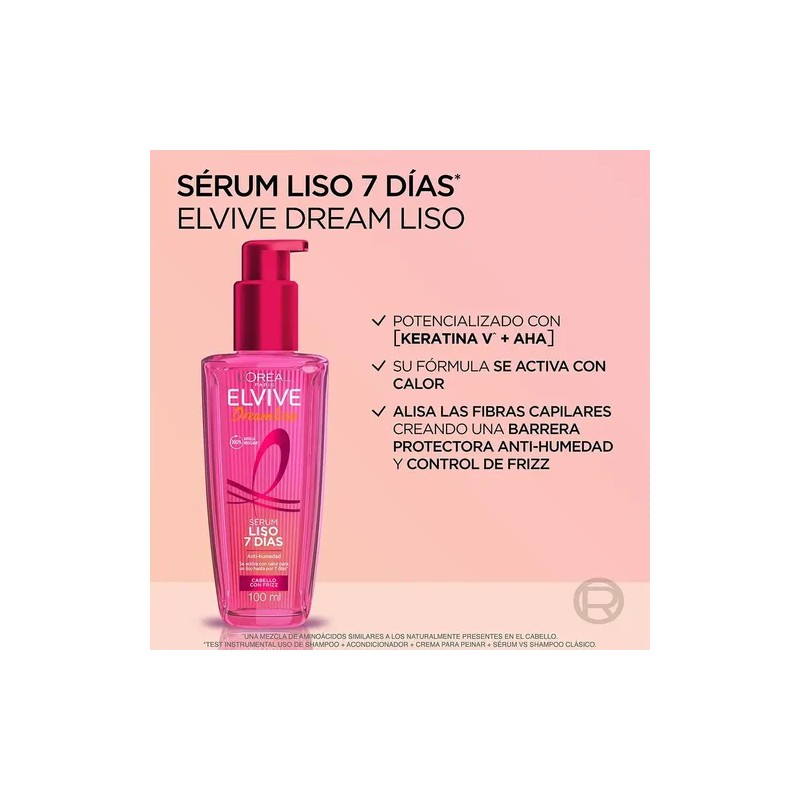 Serum Dream Liso 7 Días 100ml L'oréal Paris