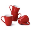 Sweese Porcelain Coffee Mugs - 16 Ounce (Top to the