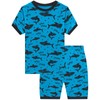 Dolphin&Fish Boys Short Pajamas 100% Cotton Shark Summer Toddler Pjs