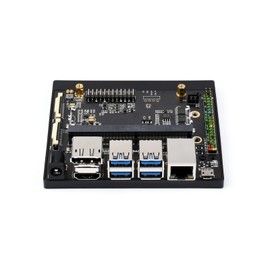 Waveshare NX Development Board Based On Jetson Xavier NX Alternative Solution for Jetson Xavier NX Developer Kit Carrier Board Only Can Directly Insert into Jetson Xavier NX Module