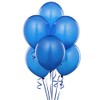 25pcs Plain 12" Dark Blue Helium Quality Latex Balloons Birthday
