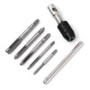 6Pcs Ratchet T-Handle Tap Holder Tap Wrench Metal Working Metric