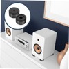 TEHAUX 4Pcs Speaker Isolation Feet Pads Durable Subwoofer Stand Mats