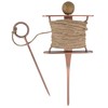 FAL Steel Copper Plated Garden String Row Marker