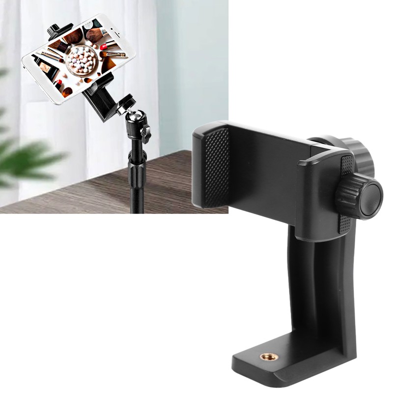 Phone Tripod Mount Flexible Adjust 360 Degree Rotatable 1/4 Inch