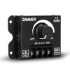 LED Dimmer DC 12V-24V Lighting Dimming Controller 30A 12 Volt