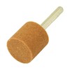 SK11 WA60P No.10(B) Whetstone with Shaft for Ironwork, 1.0 x