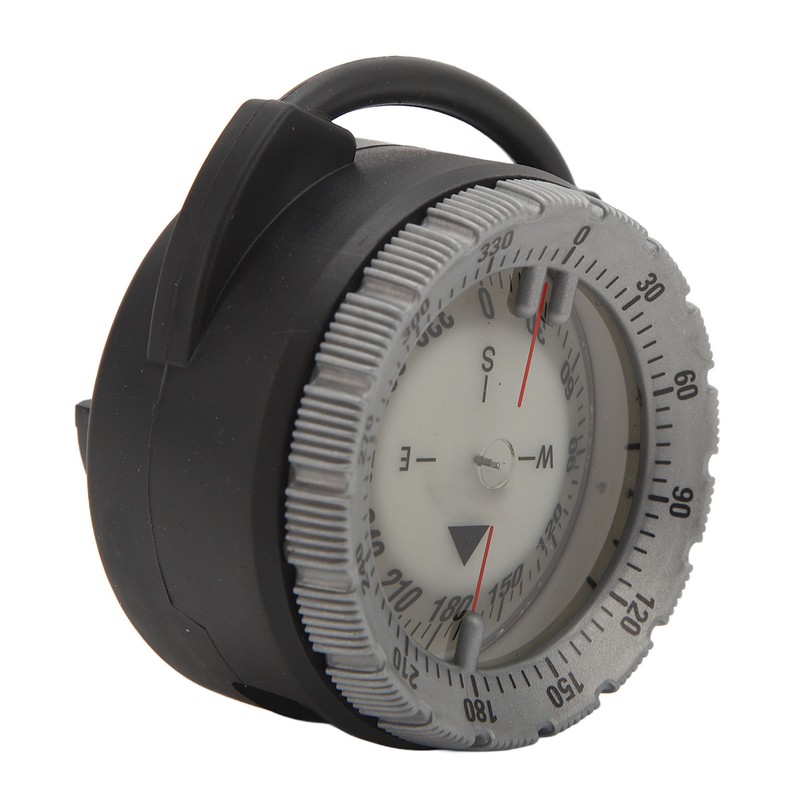 50M Underwater Diving Compass Luminous Magnetic Waterproof Pipe Clamp Diving
