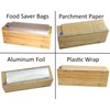 Extra Large Vacuum Sealer Bag Roll Dispenser with Slide Cutter