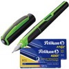 Pelikan Style Neon Fountain Pen – Nib Size M, Füller