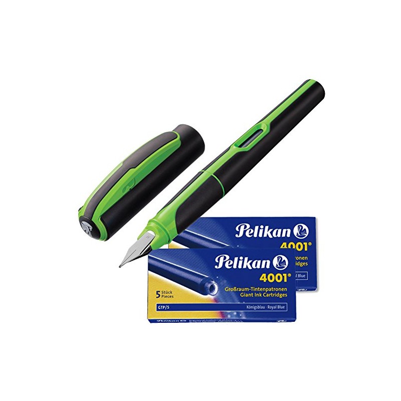 Pelikan Style Neon Fountain Pen – Nib Size M, Füller